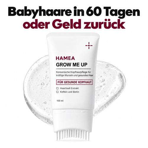 HAMEA GROW ME UP: Babyhaare in 60 Tagen oder Geld zurück
