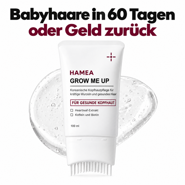 HAMEA GROW ME UP: Babyhaare in 60 Tagen oder Geld zurück