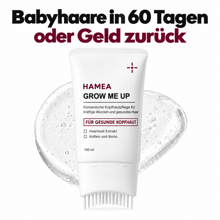 HAMEA GROW ME UP: Babyhaare in 60 Tagen oder Geld zurück